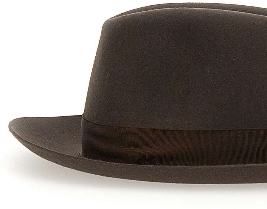 Borsalino Scarfs Brown Bruin