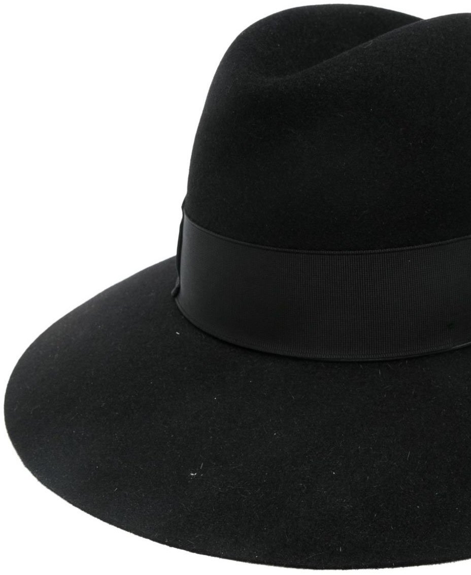 Borsalino Hats Black Zwart