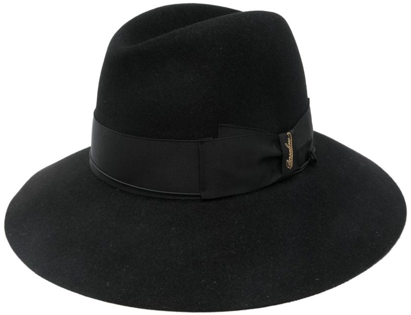 Borsalino Hats Black Zwart