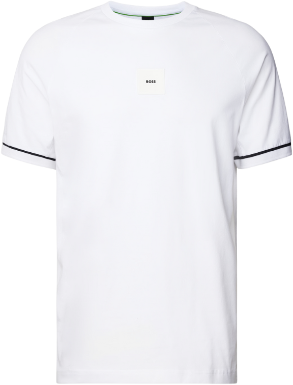 Boss BOSS Tee Rib AC Wit