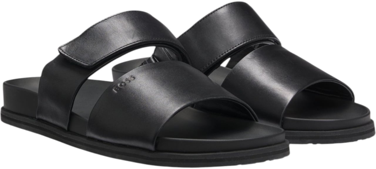 Boss Heren Slipper Zwart