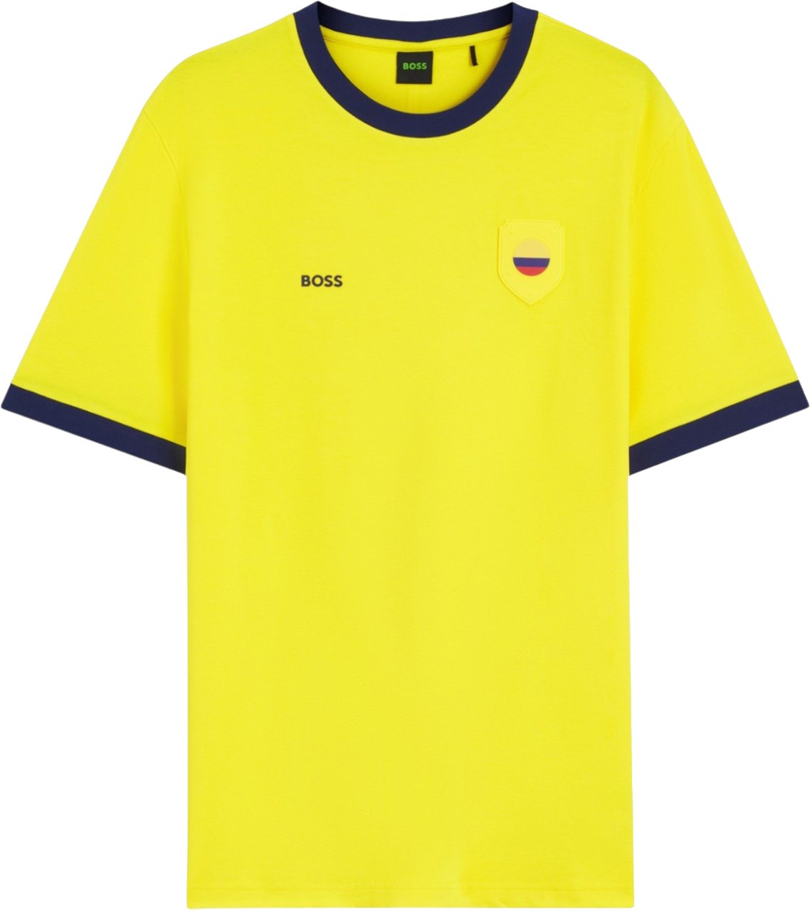 Boss Heren T-Shirt Geel