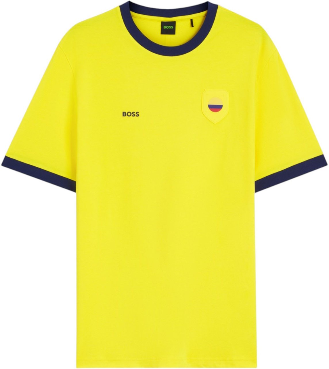 Boss Heren T-Shirt Geel