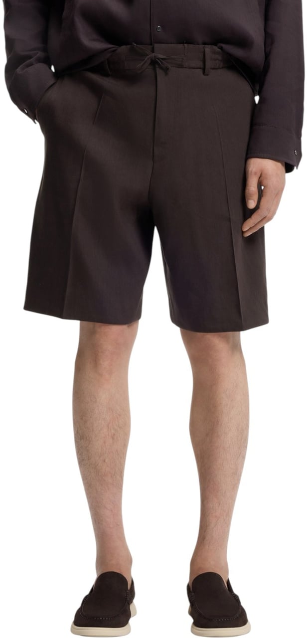 Boss Heren Korte Broek Bruin