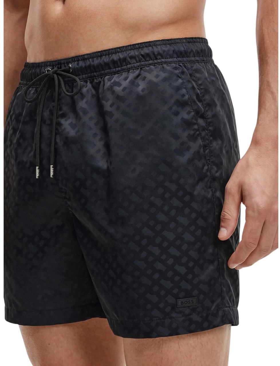 Boss Heren Korte Broek Zwart