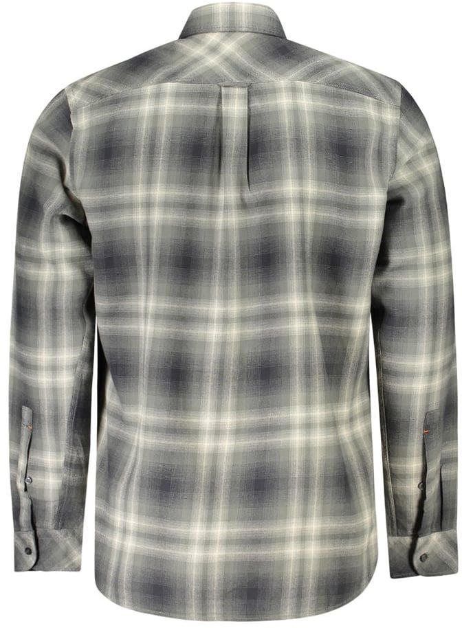 Boss Hugo Boss Verde Cotton Men Shirt Groen