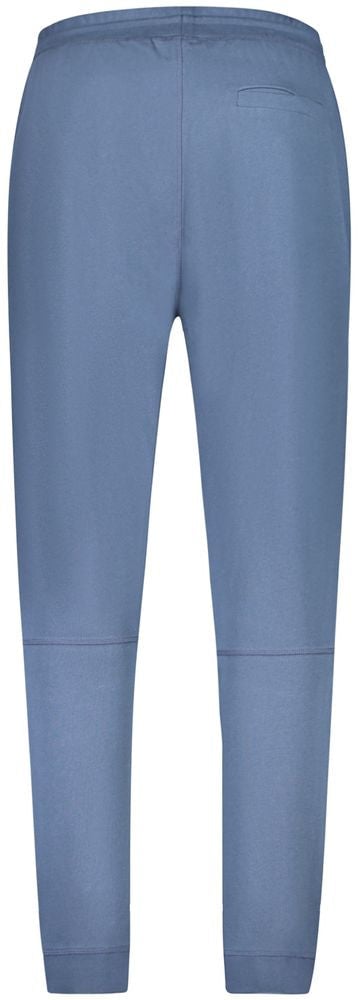 Boss Hugo Boss Blu Cotton Men's Track Pant Blauw