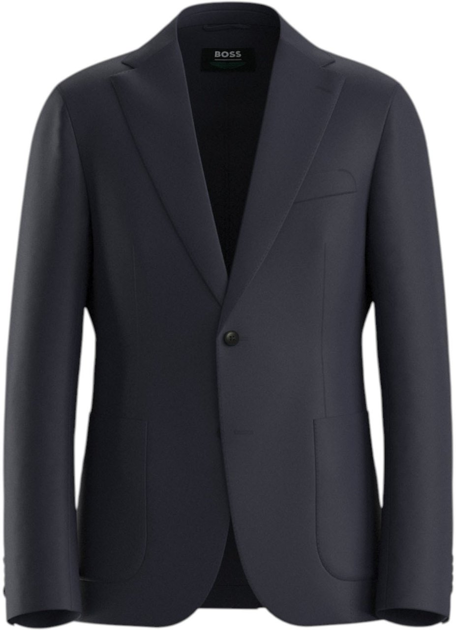 Boss Heren Jas Blauw