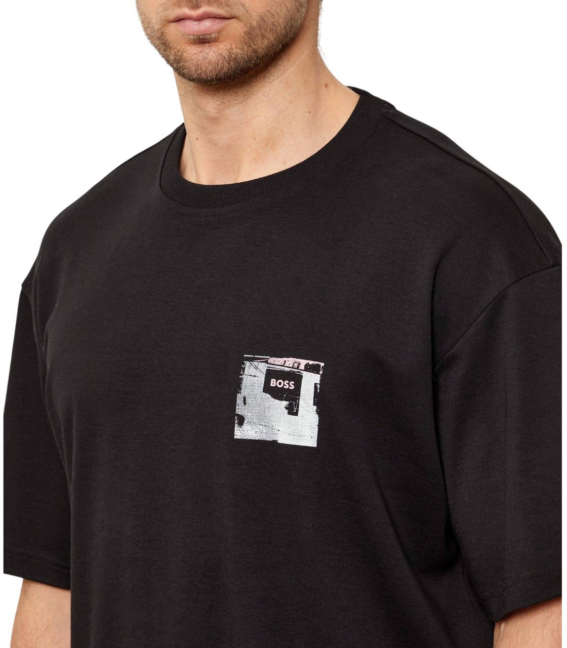 Boss Heren T-Shirt Zwart