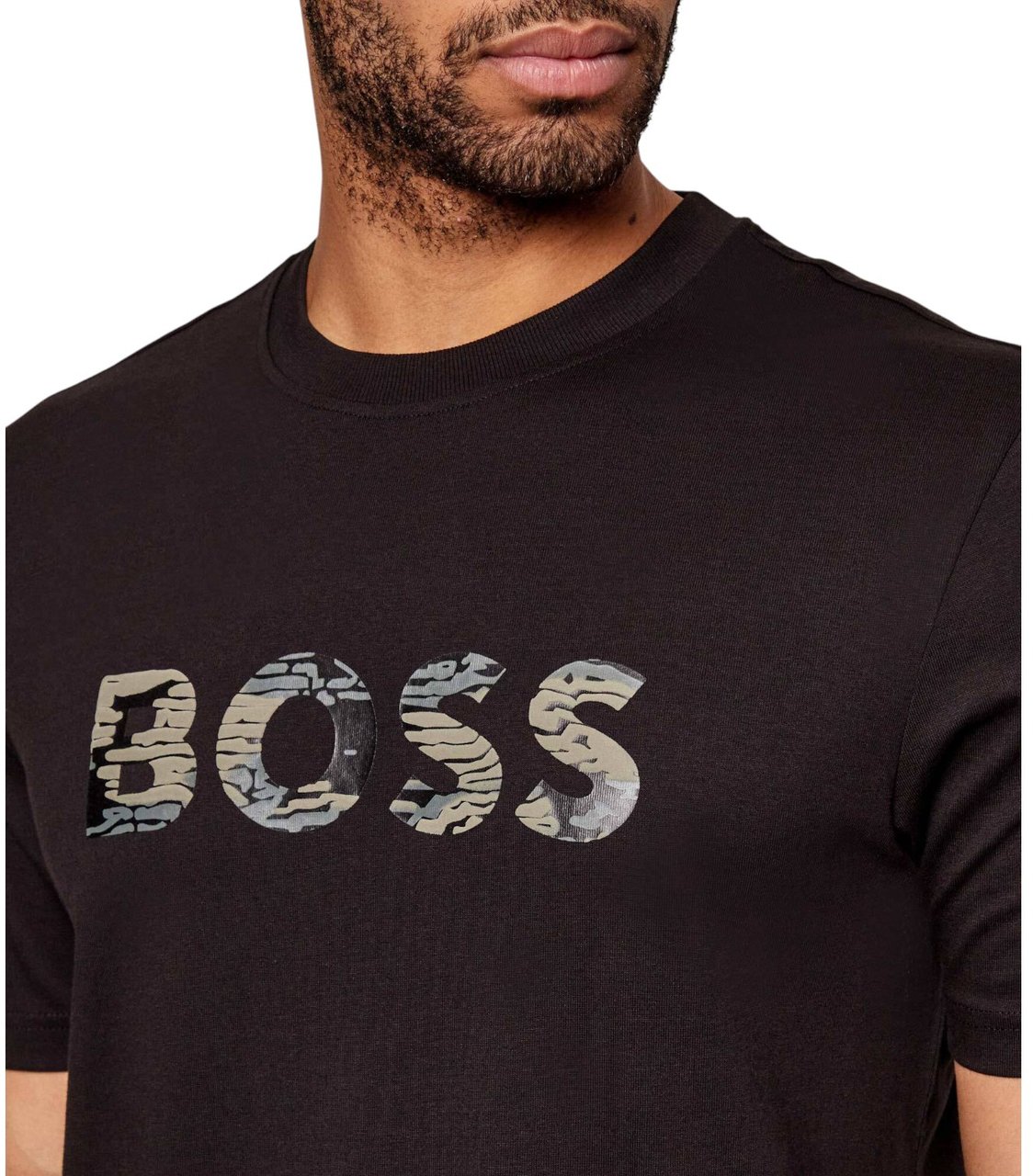 Boss Heren T-Shirt Zwart