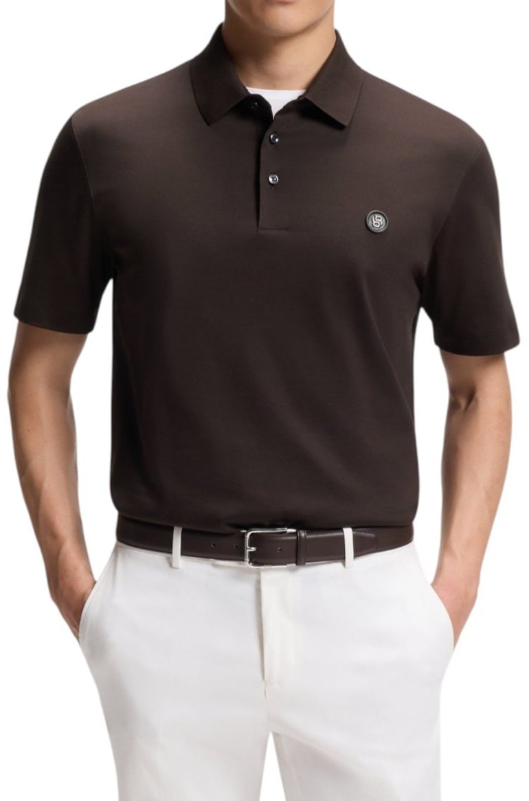 Boss Heren Polo Bruin