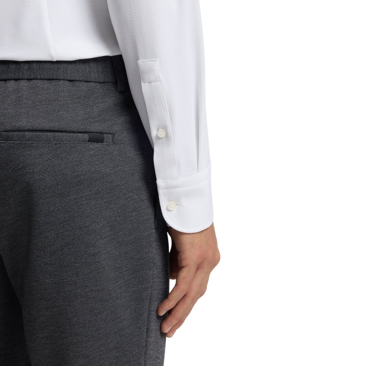 Boss Heren Overhemd Wit