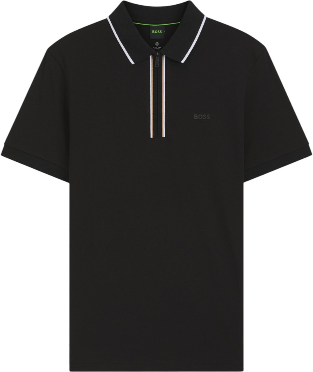Boss Heren Polo Zwart