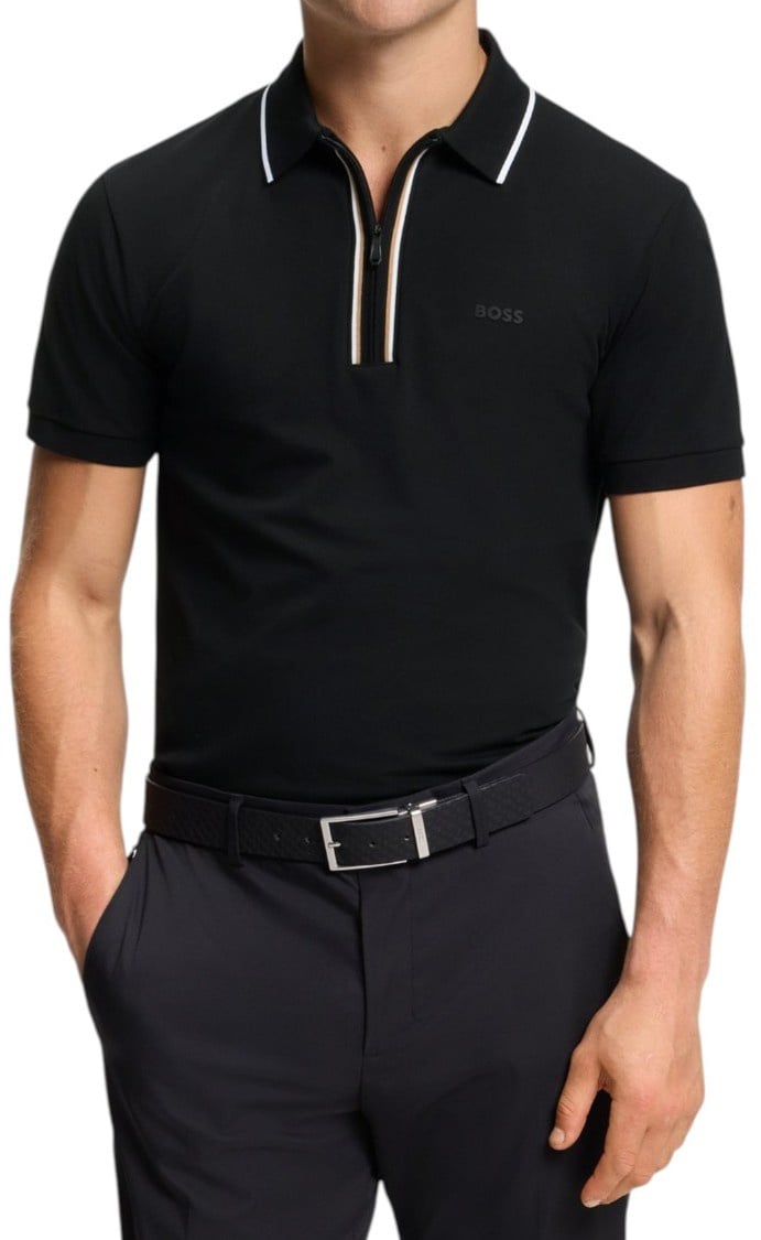 Boss Heren Polo Zwart