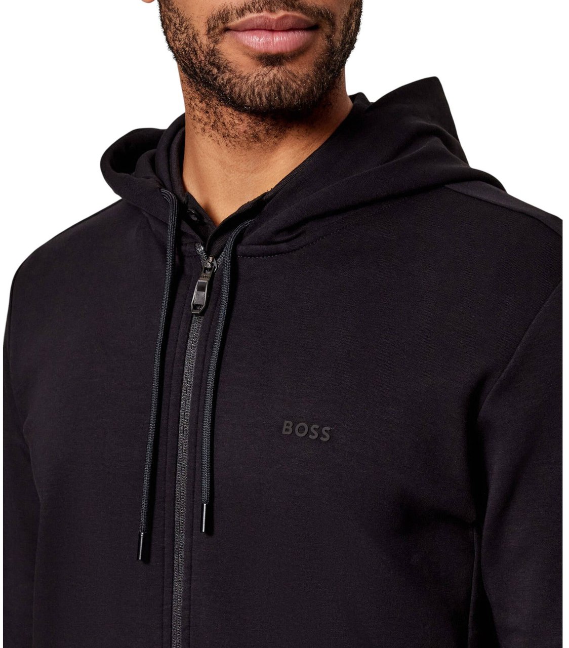 Boss Heren Vest Zwart