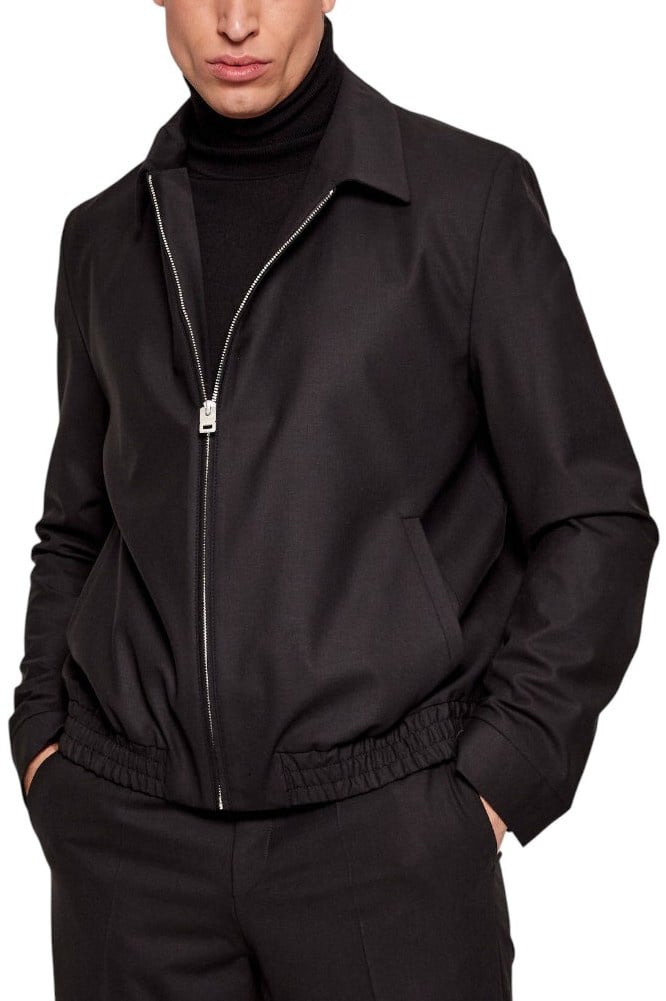 Boss Heren Jas Zwart