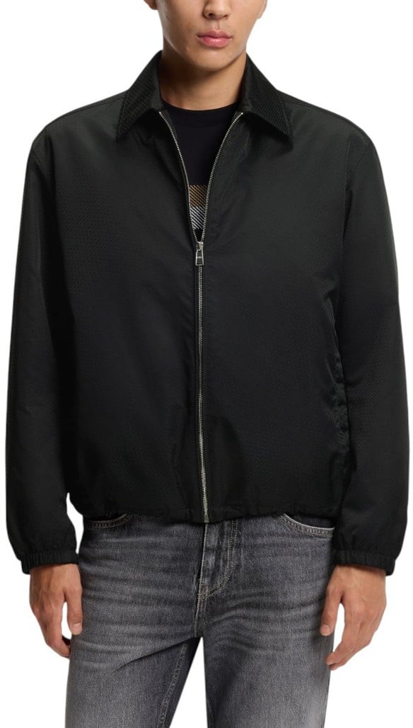 Boss Heren Jas Zwart