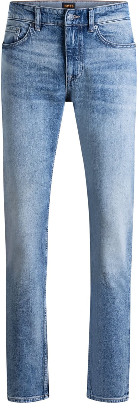 Boss Heren Jeans Blauw
