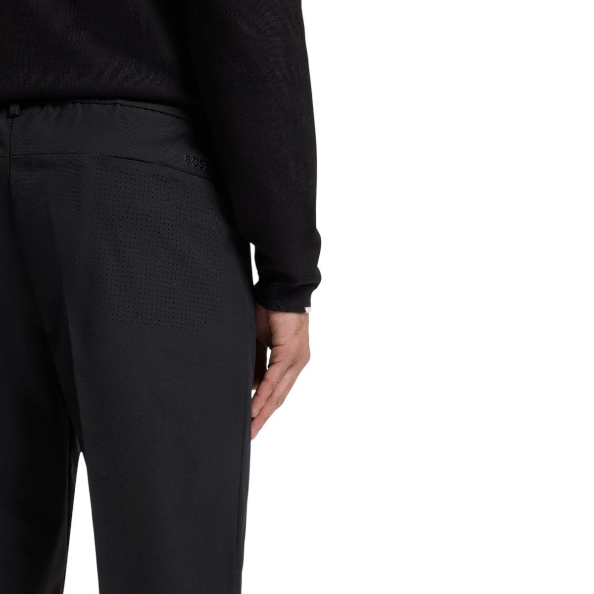 Boss Heren Broek Zwart