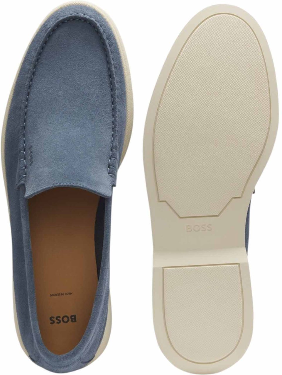 Boss Heren Loafer Blauw