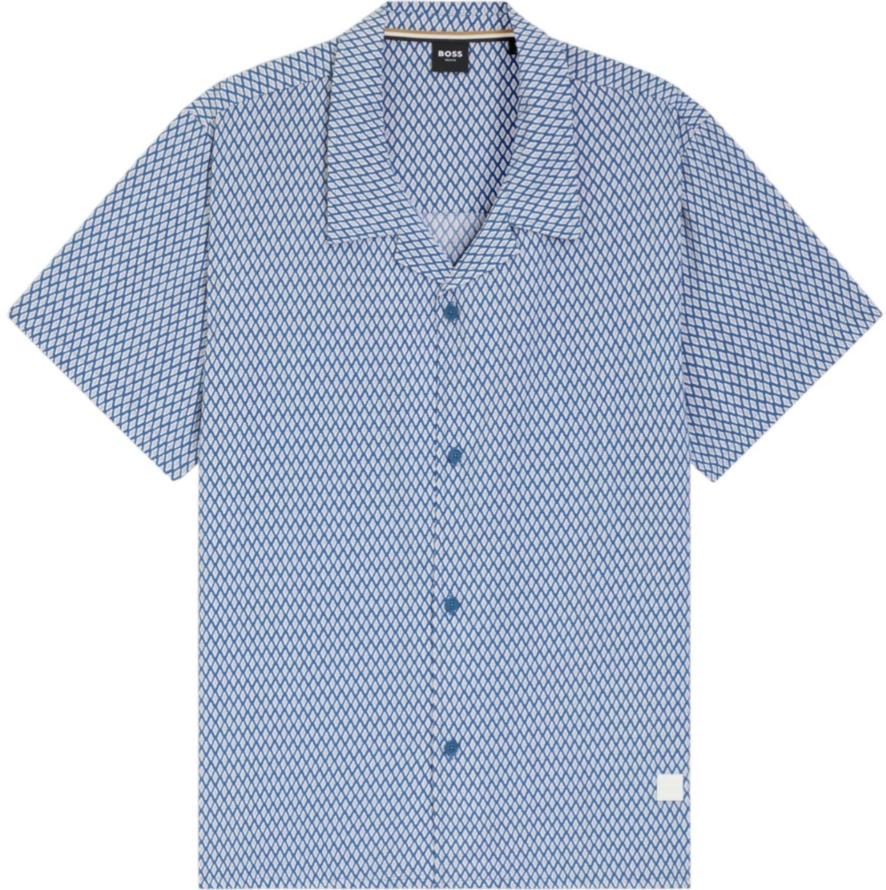 Boss Heren Overshirt Blauw