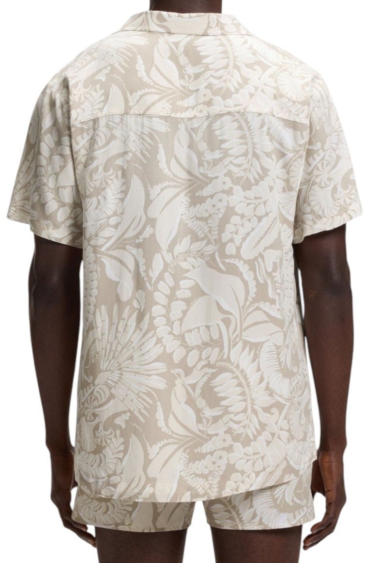 Boss Heren Overshirt Bruin