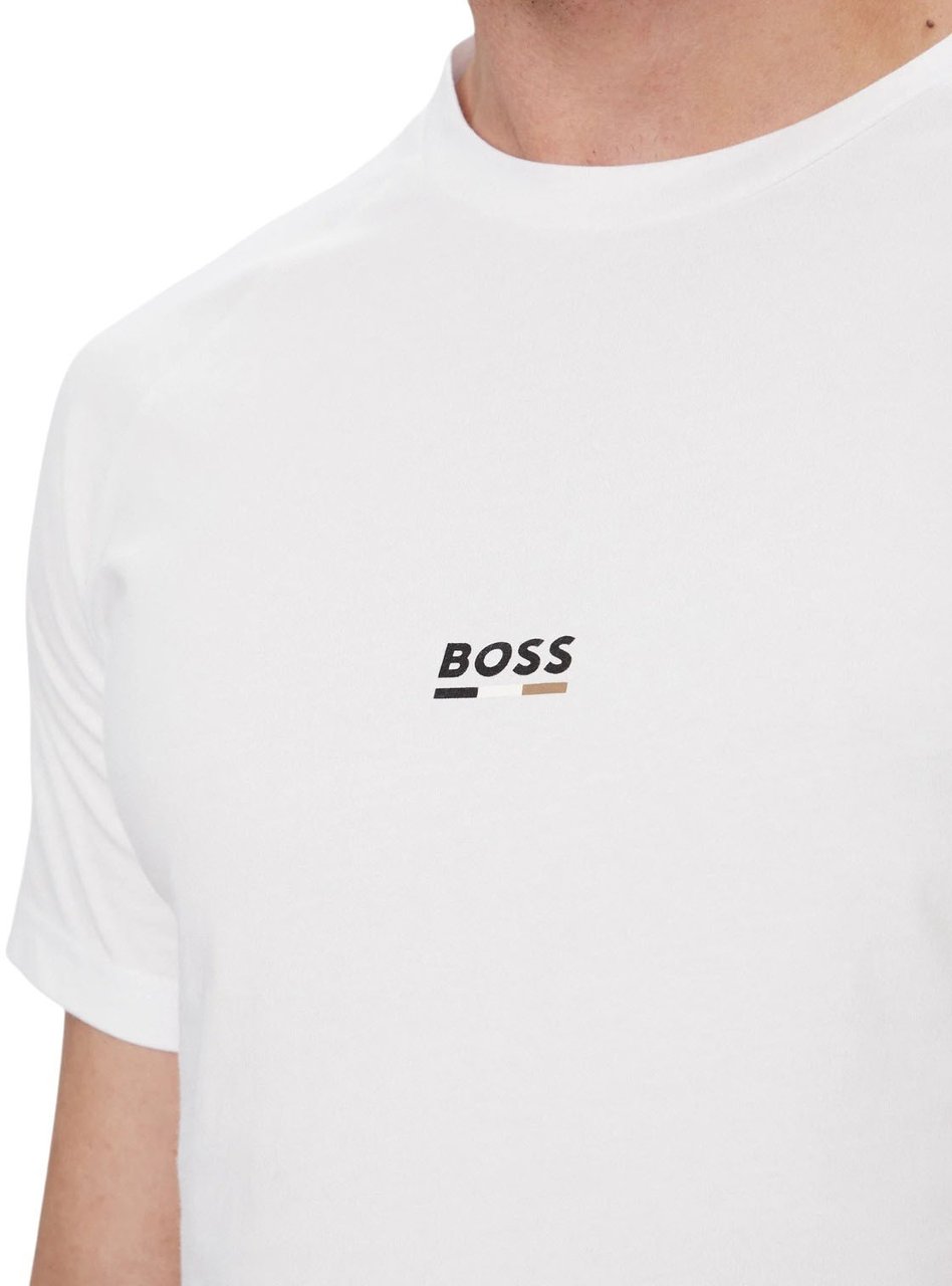 Boss Heren T-shirt Wit