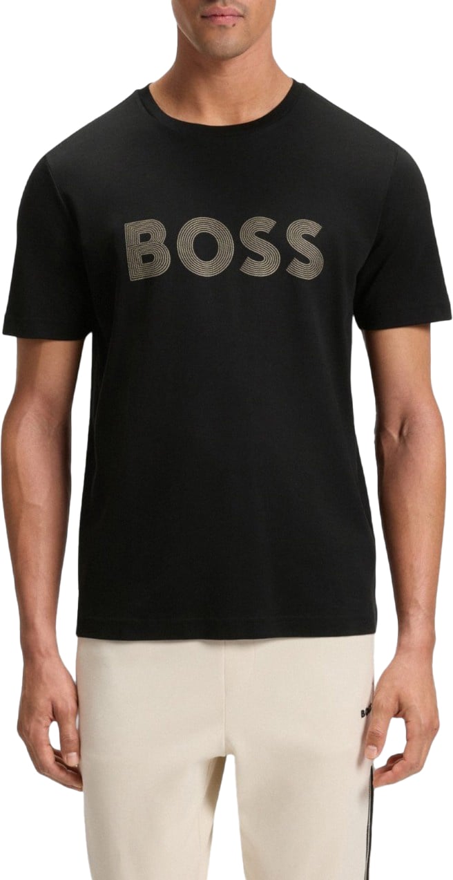 Boss Heren T-shirt Zwart