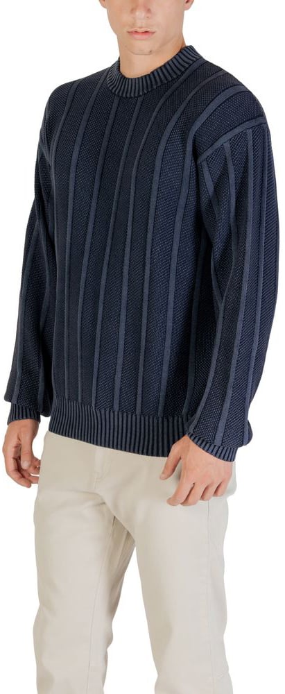 Boss Hugo Boss Blue Cotton Sweatshirt Grijs