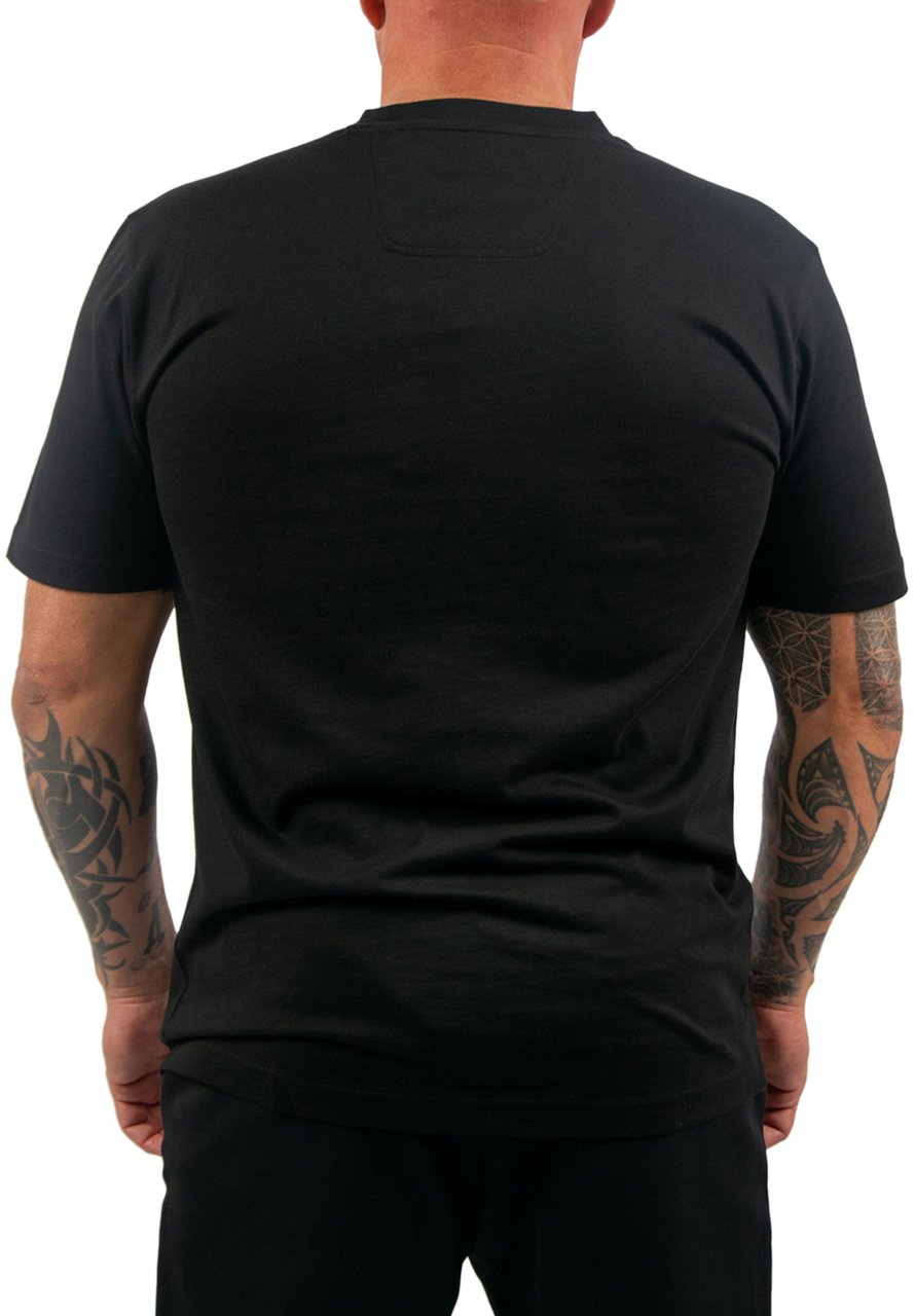 BOSS Tee Iconic Zone Zwart