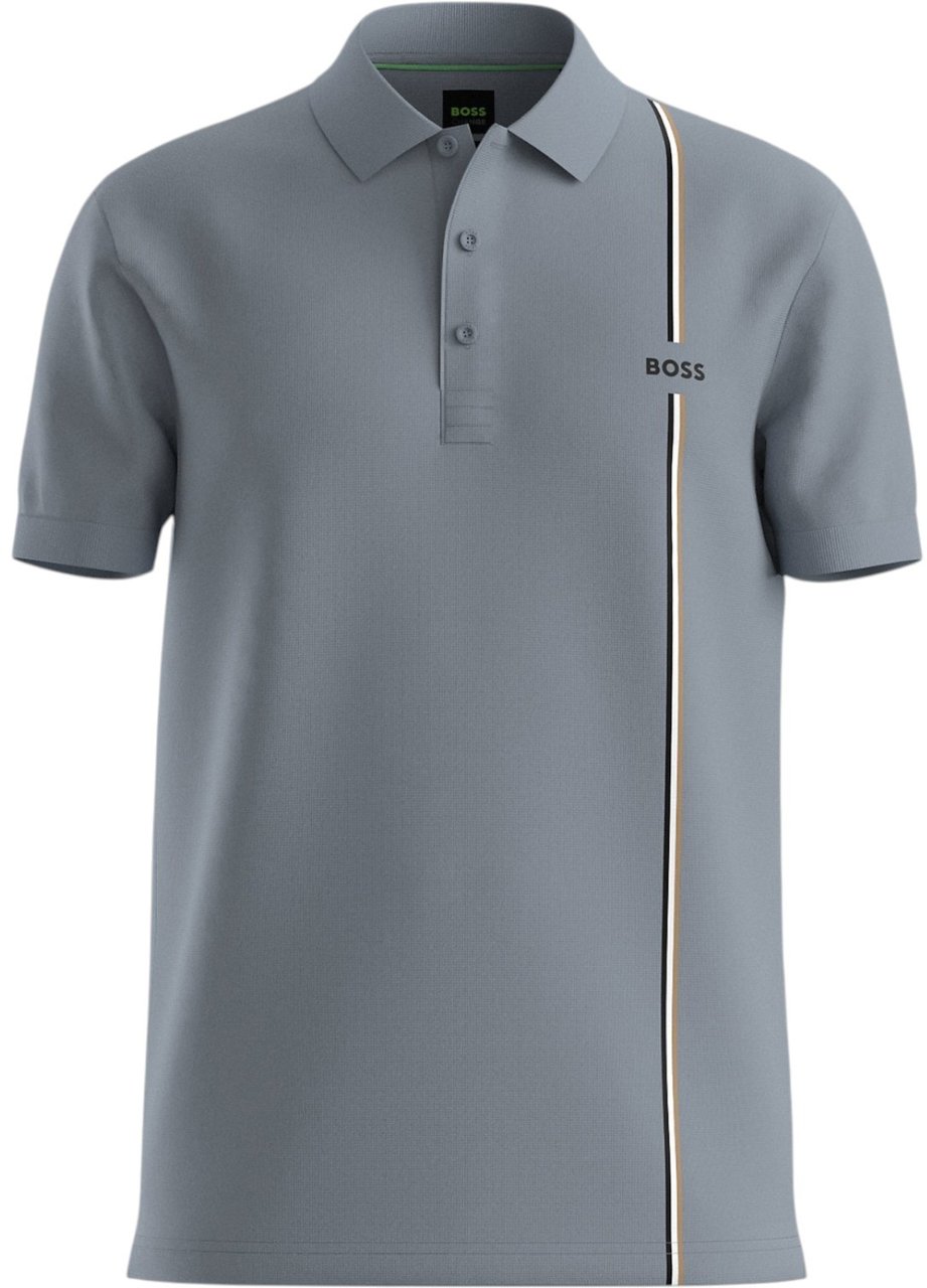 Boss Heren Polo Grijs