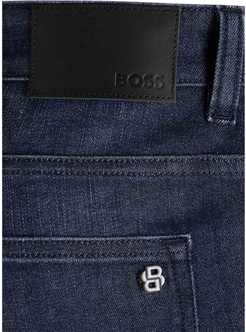 Boss Heren Jeans Blauw