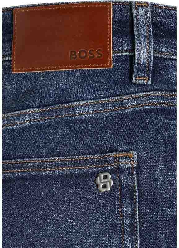 Boss Heren Jeans Blauw