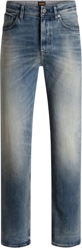 Boss Heren Jeans Blauw