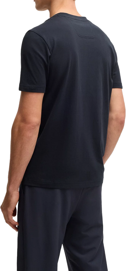 Boss BOSS Tee Logo Glamping Blauw
