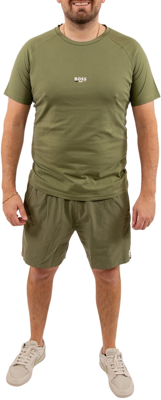 BOSS T-Shirt RN Slim Fit Groen