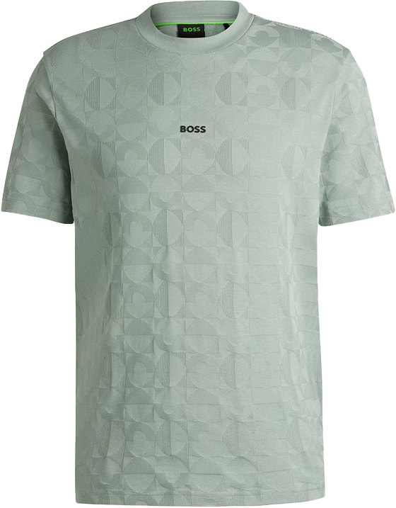 Boss BOSS Tee Striped C Groen