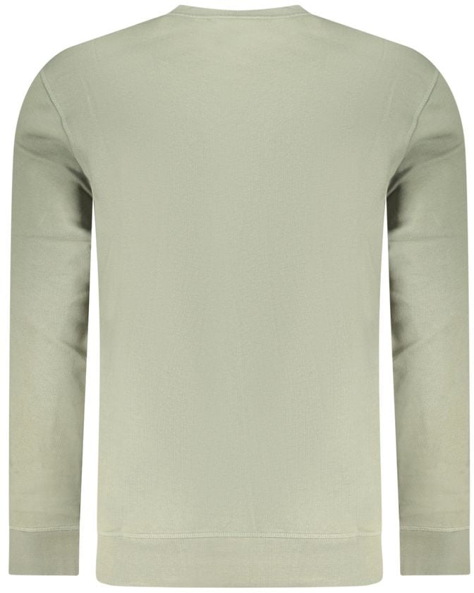 Boss Hugo Boss Verde Cotton Men Sweatshirt Groen