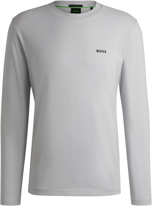 Boss BOSS Tee Long Grijs