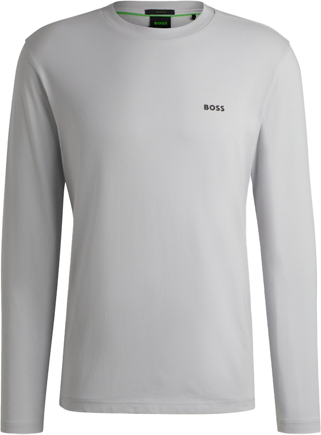 Boss BOSS Tee Long Grijs