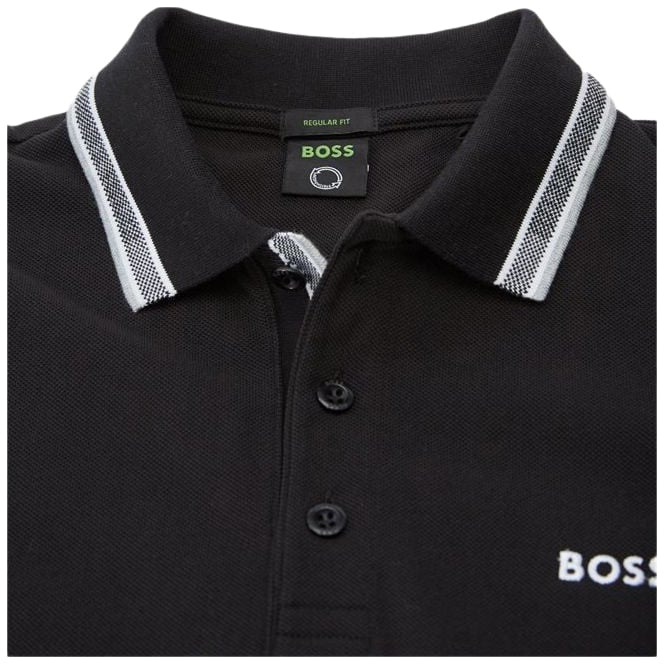 Boss Heren Polo Zwart