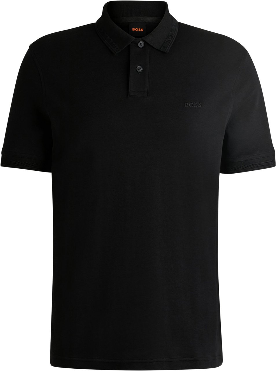 Boss Boss Pe_Interlock Zwart