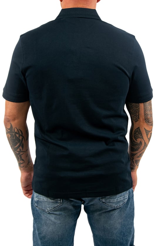 Boss Boss Pe_Interlock Blauw