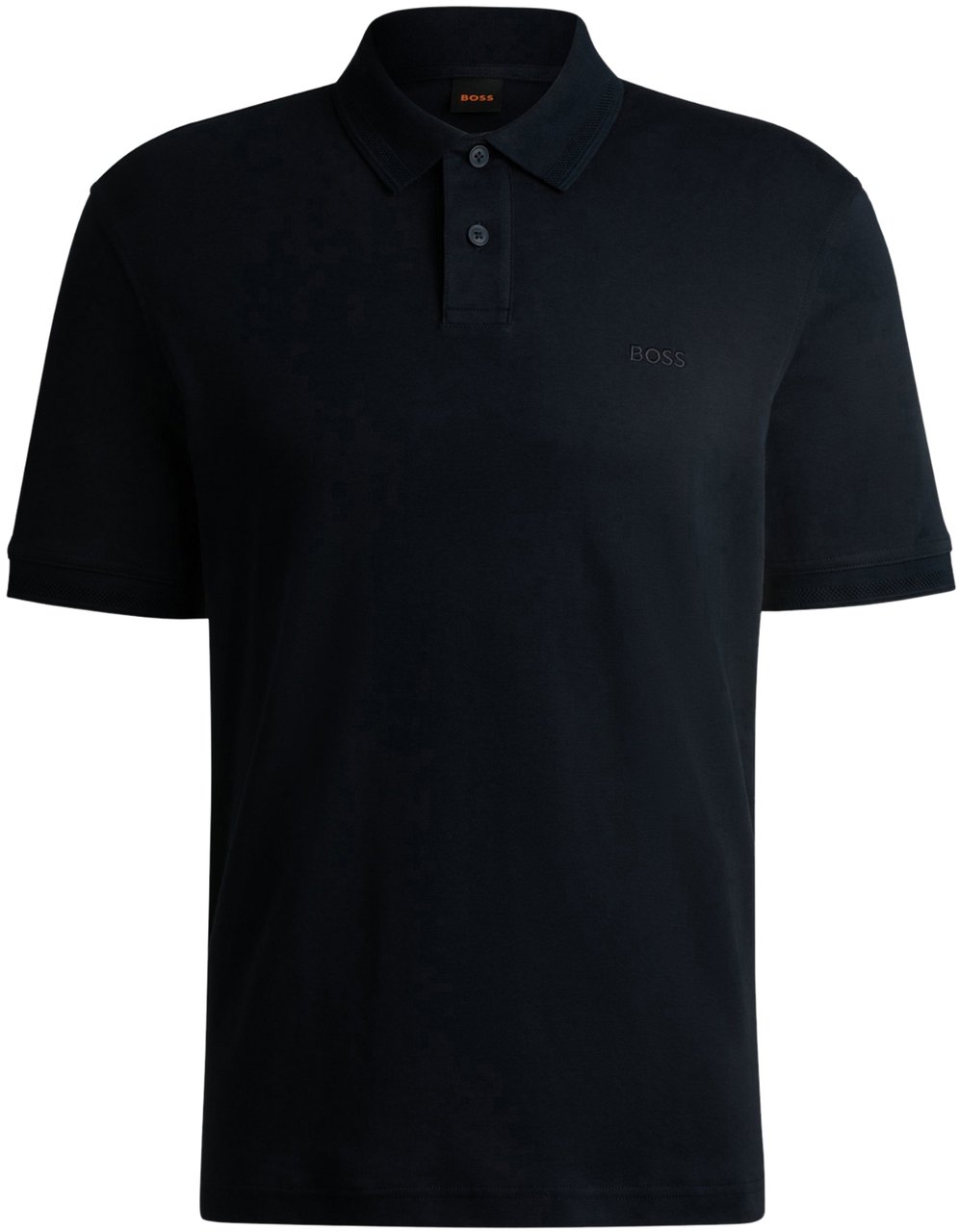 Boss Boss Pe_Interlock Blauw