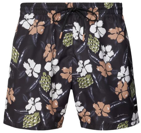 Boss BOSS Beach Shirt Zwart
