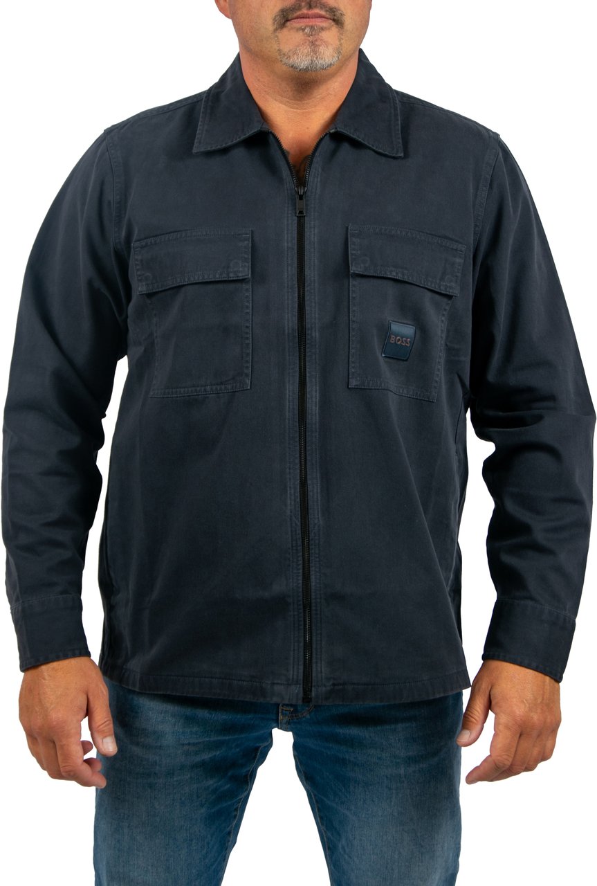 Boss Boss Lovel-Zip_15_M Blauw