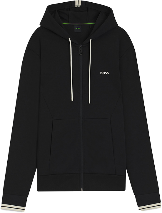 Boss BOSS FZ Hoodie Zone Zwart