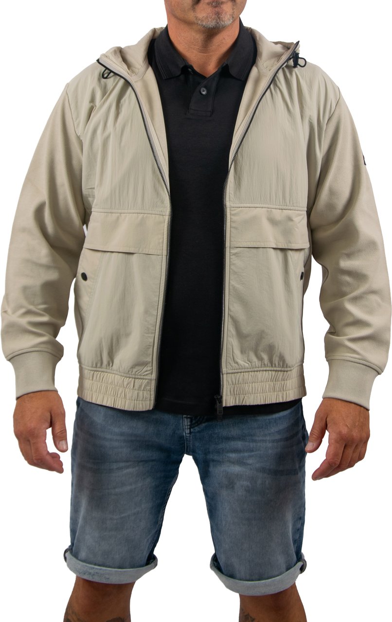 Boss Boss Ze_Hood Beige