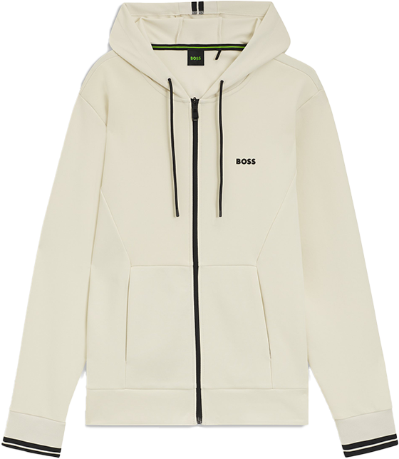 Boss BOSS FZ Hoodie Zone Beige