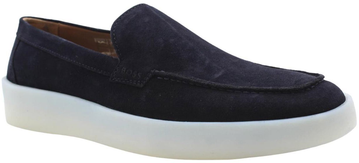 Boss Mocassin Blue Blauw